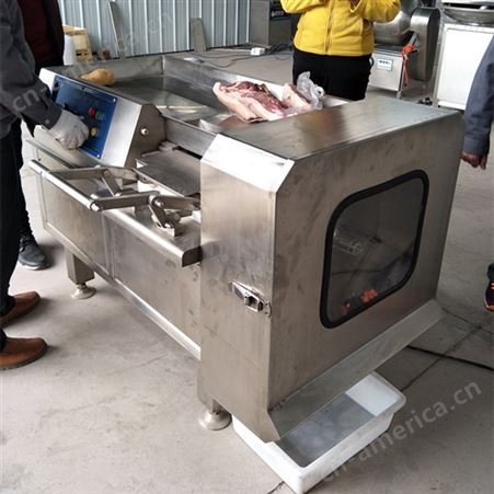 烧烤设备肉类切丁机