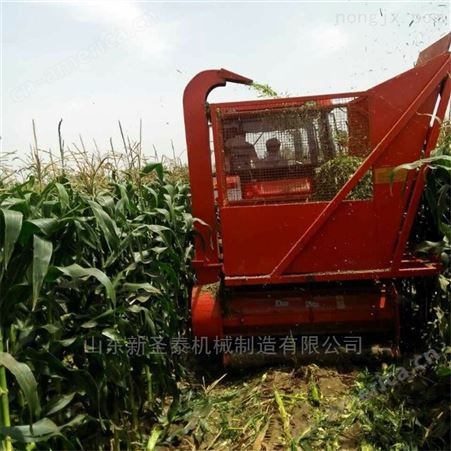 节省劳力青玉米秸秆粉碎回收机 秸秆收获机